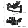 Hátsó féknyereg 180mm – fekete