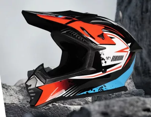 Cross bukósisak L(57-58 cm)-méret piros fehér kék