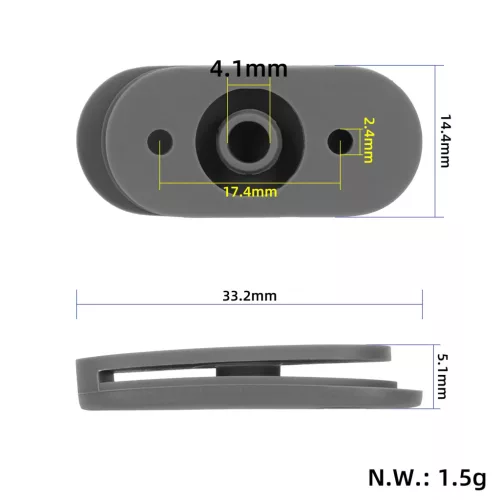 Xiaomi Mi 6 Lite töltőcsatlakozó szilikon