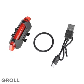 Univerzális hátsó piros fényű lámpa (USB töltős) 