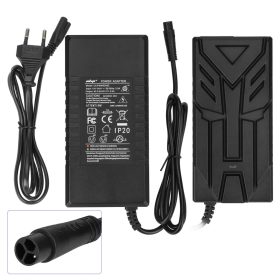  54.6V2A charger with small LP16-3P head(EU plug)