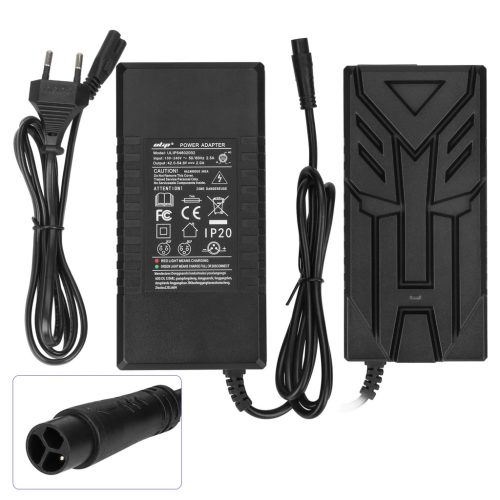  54.6V2A charger with small LP16-3P head(EU plug)