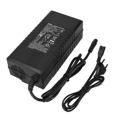  54.6V2A charger with small LP16-3P head(EU plug)