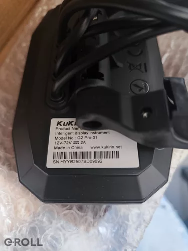 Kijelző – Kukirin G2 Pro (2025 modell)