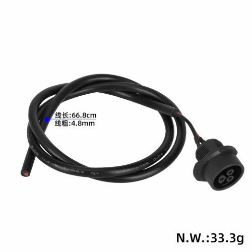 LP16-3P female connector with cable