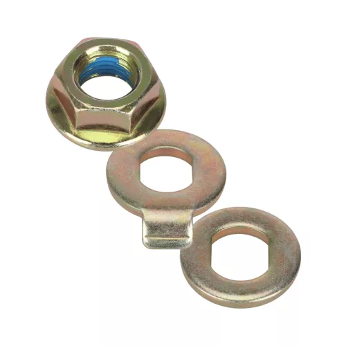 Motortengely rögzítőcsavar anyával –12 mm (Kukirin G2 Pro) 