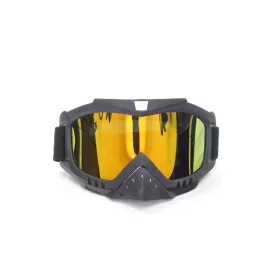 Cross biciklis/rolleres szemüveg arany plexivel (fekete) 