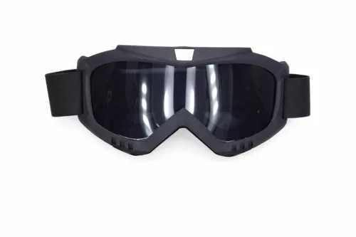 Cross rolleres/biciklis szemüveg + levehető állrésszel ( sötét plexivel ) 