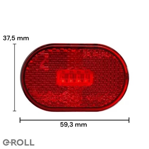 Navee V25 V40 elektromos roller-hátsó lámpa 